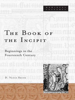cover image of Book of the Incipit
